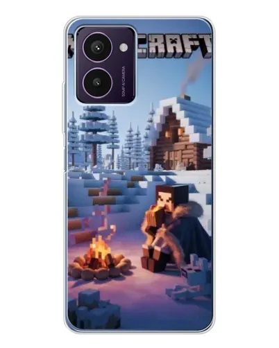 Чохол для HMD Pulse Pro з картинкою «Зимовий Minecraft» Чохол для HMD Pulse Pro з картинкою «Зимовий Minecraft»