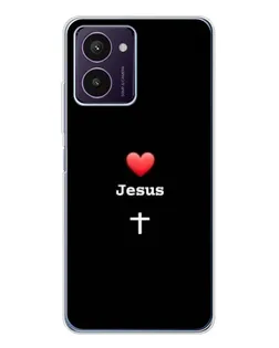 Чохол для HMD Pulse Pro з картинкою «Серце - Jesus»
