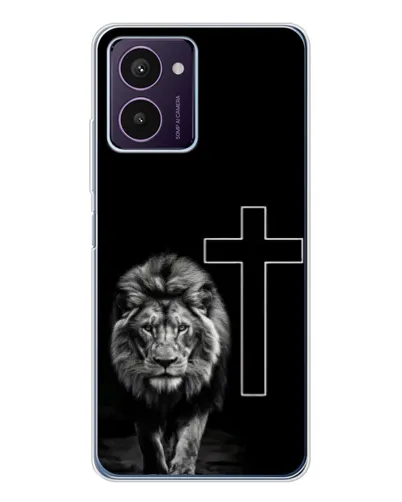 Чохол для HMD Pulse Pro з картинкою «Лев та Хрест» Чохол для HMD Pulse Pro з картинкою «Лев та Хрест»