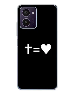 Чохол для HMD Pulse Pro з картинкою «Хрест та Серце»