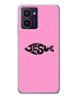 Чохол для HMD Pulse Pro з картинкою «Рожевий символ Jesus»