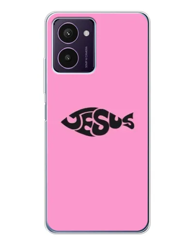 Чохол для HMD Pulse Pro з картинкою «Рожевий символ Jesus» Чохол для HMD Pulse Pro з картинкою «Рожевий символ Jesus»