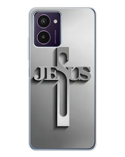 Чехол для HMD Pulse Pro с картинкой «Металлический крест Jesus» Чехол для HMD Pulse Pro с картинкой «Металлический крест Jesus»