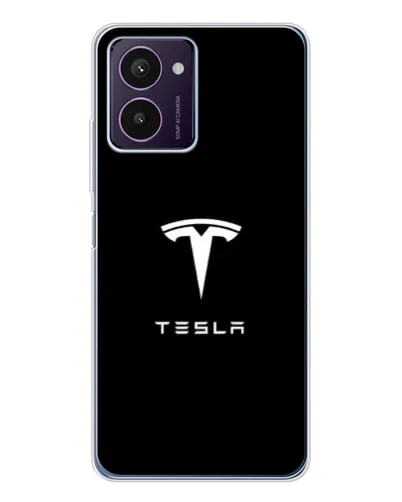 Чохол для HMD Pulse Pro з картинкою «Tesla White Logo» Чохол для HMD Pulse Pro з картинкою «Tesla White Logo»