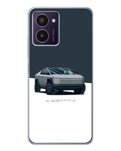 Чохол для HMD Pulse Pro з картинкою «Сріблястий Cybertruck Tesla» Чохол для HMD Pulse Pro з картинкою «Сріблястий Cybertruck Tesla»