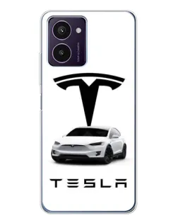 Чохол для HMD Pulse Pro з картинкою «Tesla White Style»