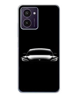 Чохол для HMD Pulse Pro з картинкою «Фари Tesla Night»