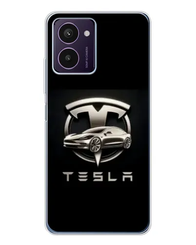 Чохол для HMD Pulse Pro з картинкою «Tesla — срібне авто» Чохол для HMD Pulse Pro з картинкою «Tesla — срібне авто»