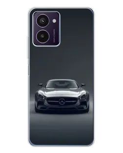 Чохол для HMD Pulse Pro з картинкою «Mercedes на чорному»