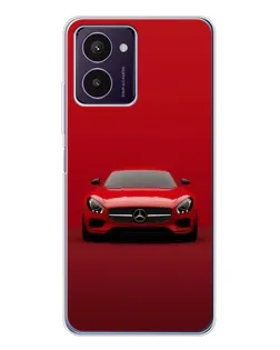 Чохол для HMD Pulse Pro з картинкою «Червоний Mercedes AMG»