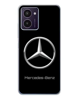 Чохол для HMD Pulse Pro з картинкою «Mercedes Silver Logo»