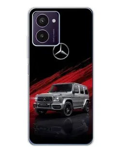 Чохол для HMD Pulse Pro з картинкою «Mercedes G-Class червоний»