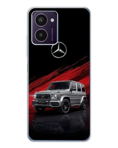 Чохол для HMD Pulse Pro з картинкою «Mercedes G-Class червоний» Чохол для HMD Pulse Pro з картинкою «Mercedes G-Class червоний»