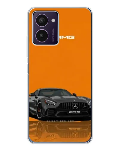 Чохол для HMD Pulse Pro з картинкою «Помаранчевий Mercedes AMG» Чохол для HMD Pulse Pro з картинкою «Помаранчевий Mercedes AMG»