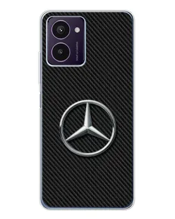 Чехол для HMD Pulse Pro с картинкой «Карбоновый Mercedes стиль» Чехол для HMD Pulse Pro с картинкой «Карбоновый Mercedes стиль»