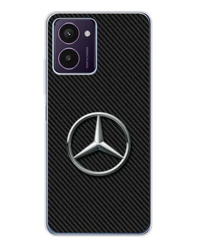 Чехол для HMD Pulse Pro с картинкой «Карбоновый Mercedes стиль» Чехол для HMD Pulse Pro с картинкой «Карбоновый Mercedes стиль»