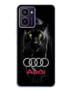 Чохол для HMD Pulse Pro з картинкою «Пантера та Audi»