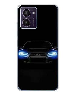 Чохол для HMD Pulse Pro з картинкою «Audi в неоні»