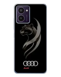 Чохол для HMD Pulse Pro з картинкою «Графіка — пантера та Audi»