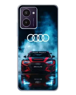 Чохол для HMD Pulse Pro з картинкою «Audi Sport — неон»