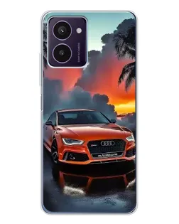 Чохол для HMD Pulse Pro з картинкою «Audi — захід сонця»