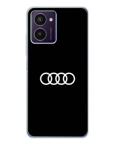 Чохол для HMD Pulse Pro з картинкою «Audi White Logo» Чохол для HMD Pulse Pro з картинкою «Audi White Logo»