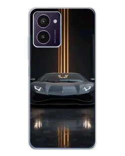 Чохол для HMD Pulse Pro з картинкою «Lamborghini золоті лінії» Чохол для HMD Pulse Pro з картинкою «Lamborghini золоті лінії»
