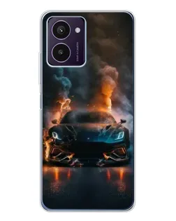 Чохол для HMD Pulse Pro з картинкою «Lamborghini димна естетика»