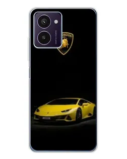 Чохол для HMD Pulse Pro з картинкою «Lamborghini жовтий акцент»