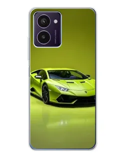 Чохол для HMD Pulse Pro з картинкою «Салатовий Lamborghini Huracan»