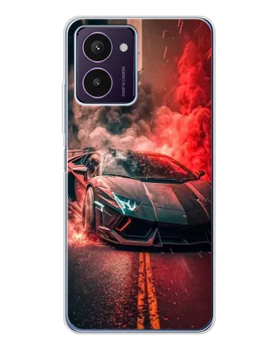 Чохол для HMD Pulse Pro з картинкою «Lamborghini червоний дим» Чохол для HMD Pulse Pro з картинкою «Lamborghini червоний дим»