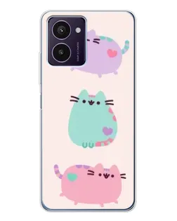 Чохол для HMD Pulse Pro з картинкою «Pusheen тріо» Чохол для HMD Pulse Pro з картинкою «Pusheen тріо»