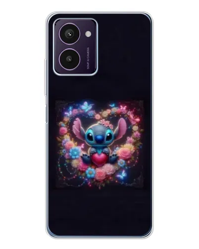 Чохол для HMD Pulse Pro з картинкою «Stitch у квітах» Чохол для HMD Pulse Pro з картинкою «Stitch у квітах»