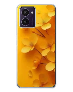 Чохол для HMD Pulse Pro з картинкою «Золоті пелюстки»