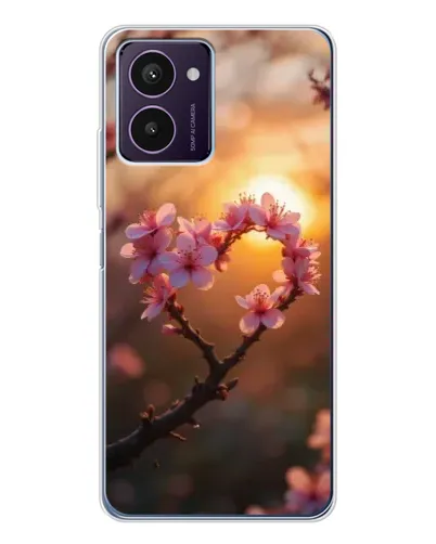 Чохол для HMD Pulse Pro з картинкою «Рожевий цвіт сердечко на тлі заходу» Чохол для HMD Pulse Pro з картинкою «Рожевий цвіт сердечко на тлі заходу»