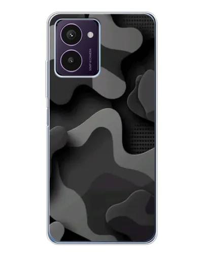Чохол для HMD Pulse Pro з картинкою «Темний абстрактний камуфляж» Чохол для HMD Pulse Pro з картинкою «Темний абстрактний камуфляж»