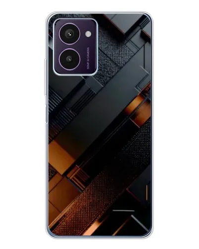 Чохол для HMD Pulse Pro з картинкою «Чорні геометричні блоки» Чохол для HMD Pulse Pro з картинкою «Чорні геометричні блоки»