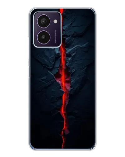 Чохол для HMD Pulse Pro з картинкою «Червона лавова тріщина» Чохол для HMD Pulse Pro з картинкою «Червона лавова тріщина»