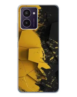 Чохол для HMD Pulse Pro з картинкою «Золоті уламки геометрії»
