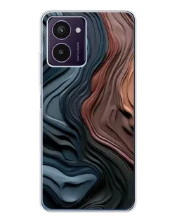 Чохол для HMD Pulse Pro з картинкою «Кольорові хвилі каньйону»