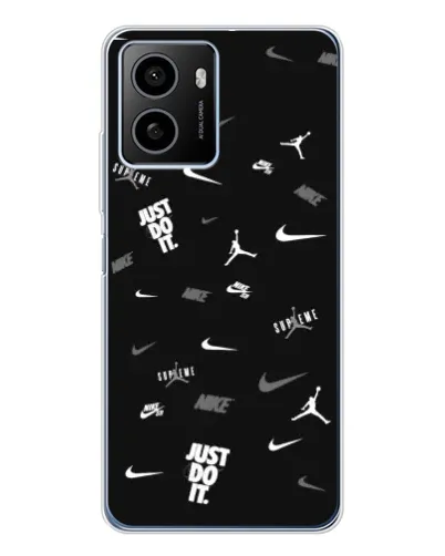 Чохол для HMD Pulse з картинкою «Nike Black Pattern» Чохол для HMD Pulse з картинкою «Nike Black Pattern»