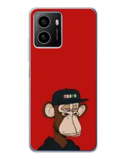 Чохол для HMD Pulse з картинкою «Bored Ape — червоний фон» Чохол для HMD Pulse з картинкою «Bored Ape — червоний фон»