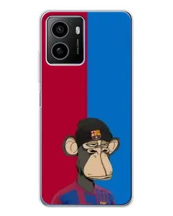 Чохол для HMD Pulse з картинкою «Bored Ape — фанат Барси»