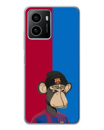 Чохол для HMD Pulse з картинкою «Bored Ape — фанат Барси»
