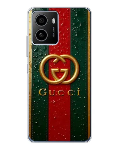 Чохол для HMD Pulse з картинкою «Gucci — фірмова смуга та золото» Чохол для HMD Pulse з картинкою «Gucci — фірмова смуга та золото»