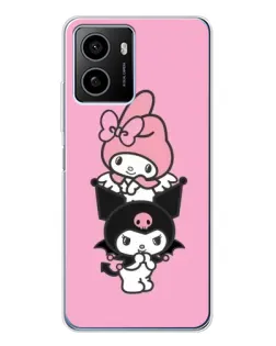Чохол для HMD Pulse з картинкою «My Melody та Kuromi» Чохол для HMD Pulse з картинкою «My Melody та Kuromi»