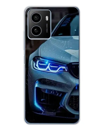 Чохол для HMD Pulse з картинкою «Погляд BMW з синіми фарами»