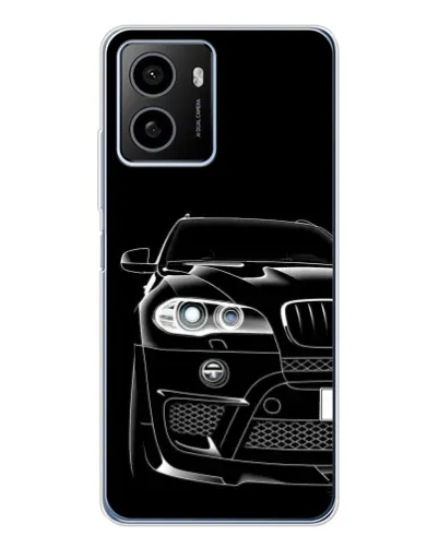 Чохол для HMD Pulse з картинкою «Темний силует BMW»