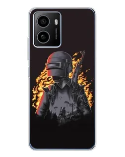 Чохол для HMD Pulse з картинкою «PUBG — вогняний силует» Чохол для HMD Pulse з картинкою «PUBG — вогняний силует»