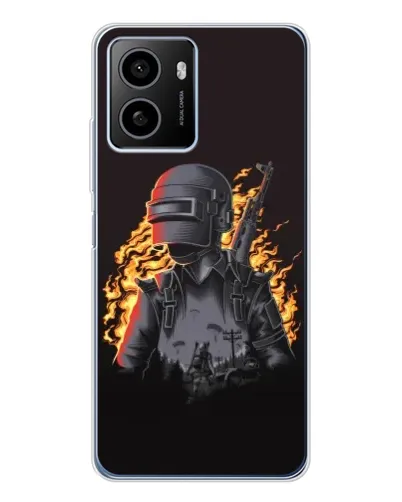 Чохол для HMD Pulse з картинкою «PUBG — вогняний силует» Чохол для HMD Pulse з картинкою «PUBG — вогняний силует»